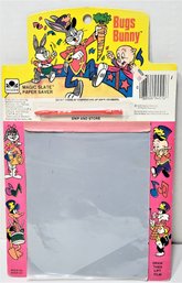 Bugs Bunny Magic Slate Paper Saver 1985 Warner Bros. Porky Pig, Daffy Duck, Elmer Fudd