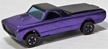 1967 Hot Wheels Redline Custom Fleetside HK PURPLE