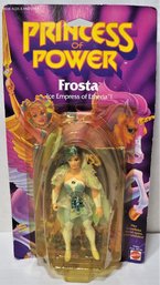 VINTAGE MATTEL 1984 MOTU SHE-RA PRINCESS OF POWER FROSTA ICE EMPERESS OF ETERNIA  MOC SEALED