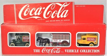 Vintage Diecast Hartoy England Coca-cola Vehicle Collection MIB