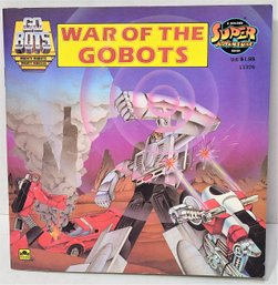 1984 War Of The Gobots Golden Comic Book A Golden Super Adventure