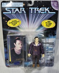 1997 Playmates Star Trek The Next Generation Professor Data Action Figure Sealed MOC