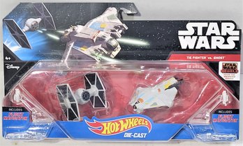 Mattel Hot Wheels Star Wars Diecast Tie Fighter Vs. Ghost MOC