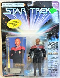 1997 Playmates Star Trek DS9 Captain Benjamin Sisko Action Figure Sealed MOC