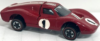 1968 Mattel Hot Wheels Red Enamel Ford Mk IV  Redline