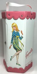 1965 Barbie 'Francie' Rare Form Doll Collector's Case Ex. Con. 12 1/4' Tall.