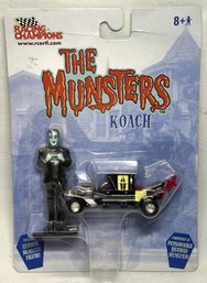 The Munsters Diecast Koach And Figurine ERTL  Racing Champions MOC