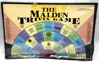 Malden Trivia Game Sealed Maden,Massachusetts