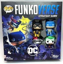 Funko POP Funkoverse Batman Strategy Game Joker, Harley Quinn, Batgirl Figures Mint In Open Box