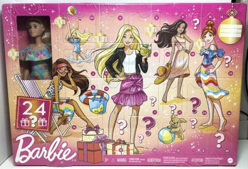 Mattel Barbie Advent Calendar Of Prizes. Sealed In Package New