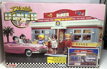 1988 Tyco Dixie's Diner Playset New In Box