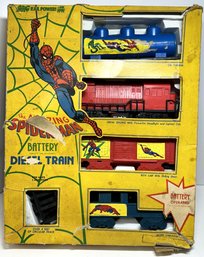 1978 Spider-Man Battery Op Train Set