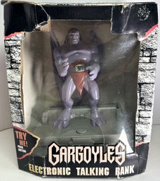 Vintage Gargoyles Goliath Electronic Talking Bank New In Package Glowing Eyes