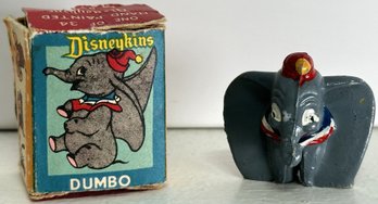 Vintage 1960s Marx Toys Walt Disney Disneykins Dumbo Figure In Original Box