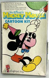 Vintage Walt Disney's Mickey Mouse Cartoon Kit Colorforms