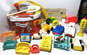 Vintage Fisher Price And Mixed Lot Over 20 Pieces