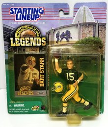 Vintage Kenner Starting Lineup Bart Starr NFL HOF Action Figure Sealed In Package