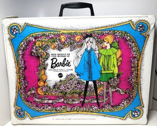 1968 Mattel The World Of Barbie Double Doll Vinyl Case