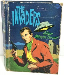 1967 Whitman Big Little Book 'The Invaders' Alien Missle Threat