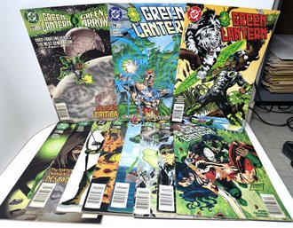 Grouping Of 11 Comic Books- Green Lantern