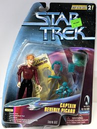 Star Trek Captain Beverly Picard Playmates Sealed New In Package