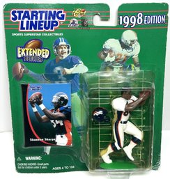 1998 Kenner Starting Lineup Shannon Sharpe NFL Action Figure Sealed New In Package.