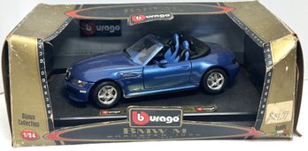 BBurago Italy 1/24 Scale Diecast 1996 BMW Roadster New In Package