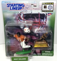 1999 Kenner Starting Lineup NFL Ricky Williams Heroes Of The Gridiron New In Package