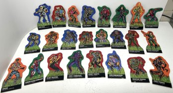 1985 Habro GiJoe Die Cut Character Game Pieces Grouping Of 24  Pieces