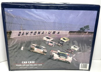 Vintage Vinyl Car Case Daytona 500 Holds 48 Cars