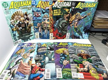 Grouping Of 12 Aquaman Comic Books