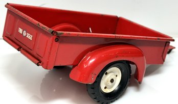 Vintage Pressed Steel Tru-Scale Open Trailer Opening Tailgate 9'