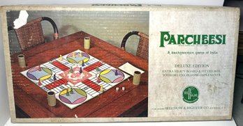 Vintage Selchow & Righter Co. Parcheesi Board Game In Orifginal Package