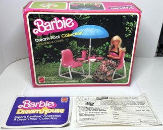 1980 Mattel Barbie Dram Pool Collection Box And Inserts BOX ONLY NO TOY