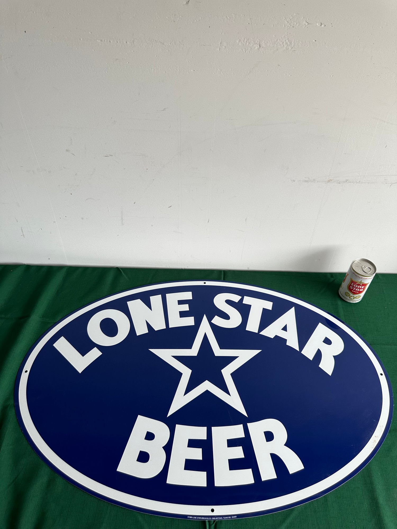 Lone Star Beer Plastic Sign #28502 | Auctionninja.com