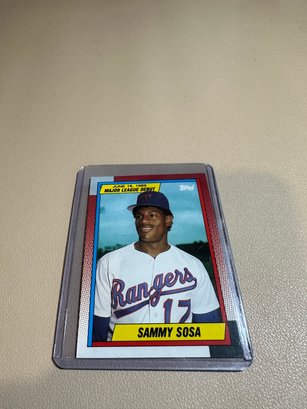 '89 Topps Major League Debut Sammy Sosa