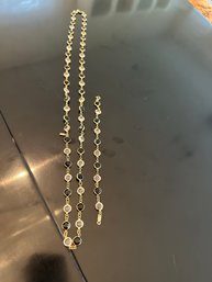 Vtg Swarovski Necklace & Bracelet