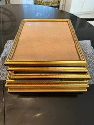 Gold Picture Frame Lot