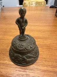 Manneken-Pis Bronze Hand Bell