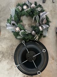 Wreath  & Christmas Tree Stand