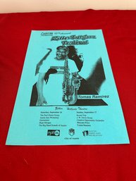 15th Annual Zilker Fall Jazz Festival Poster