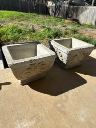 Concrete Planters (2)