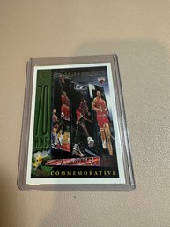 Topps Chicago Bulls '95-96 Record Breaker Commemorative