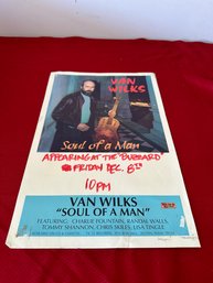 Van Wilks Austin Music Poster