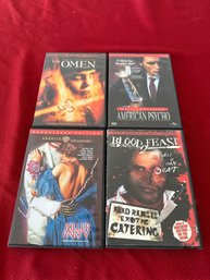 Lot Of 4 Horror DVDs