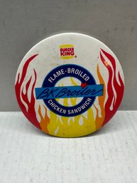 Vintage Burger King Button