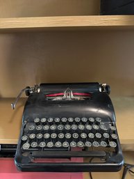 Smith & Corona Black Manual Typewriter