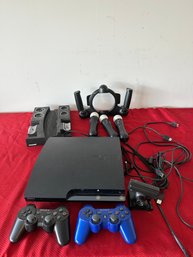 Working Sony PS3 Game Condole With Accessories