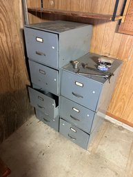 Single Metal Cabinets Lot