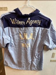 Vintage Collared Shirt Jerry Witner Agency